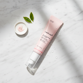 Medicube Pink Peptide Eye Cream Flat Lay