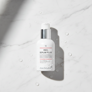 Medicube Red Serum Plus Flat Lay