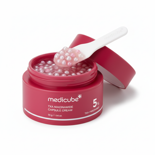 Medicube TXA Niacinamide Capsule Cream Texture