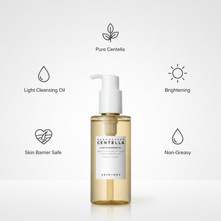 Skin1004 Centella Light Cleansing Oil – Infographic