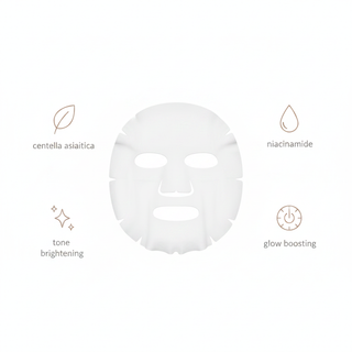 SKIN1004 Tone Brightening Glow Mask - Educational
