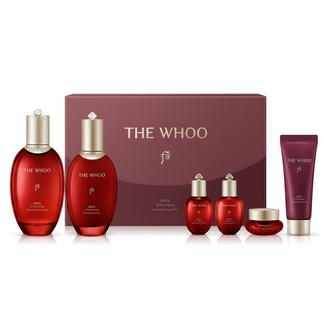 The Whoo Jinyulhyang Anti-Falten-Set 8-teilig